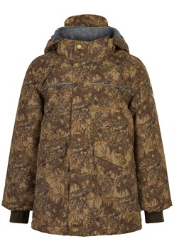 Mikk-Line polyester boys Jacket - Kelp